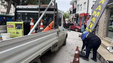 Edirne'de Trafik Denetimi: Engelleyici Malzemeler Toplandı