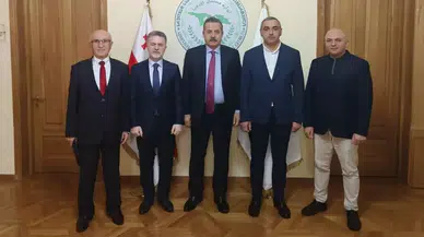 Türkiye-Gürcistan Dostluk Grubu Gürcistan'da Resmi Temaslarda Bulundu