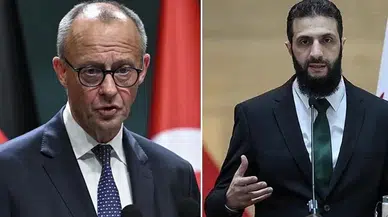 Almanya Başbakanı Merz'den Suriye Cumhurbaşkanı Şara'ya Davet