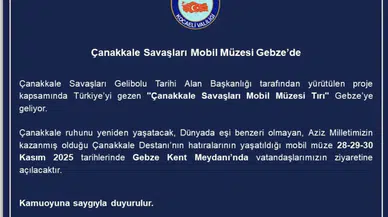 ÇANAKKALE RUHU MÜZE İLE BULUŞTU