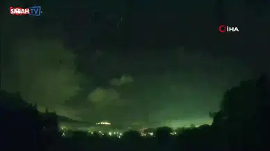 Japonya'da İki Gece Üst Üste Ateş Topu Görüntüleri Kaydedildi