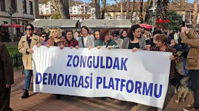 Zonguldak’ta Kadın Cinayetlerine Tepki Yürüyüşü