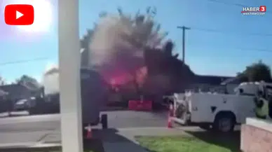 California'da Doğal Gaz Patlaması: 6 Yaralı, 3 Ev Yıkıldı