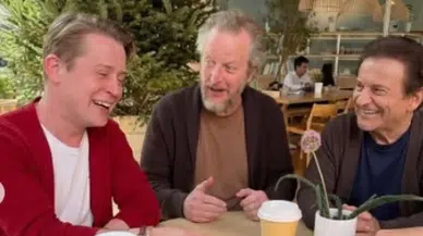 Evde Tek Başına Oyuncuları 35 Yıl Sonra Buluştu