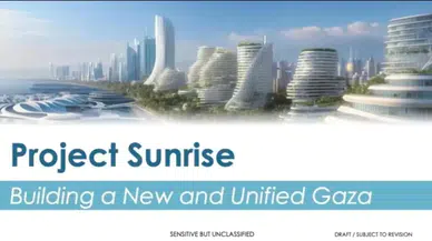 ABD'den Gazze İçin 'Project Sunrise' Projesi