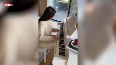 Hatice Şendil Piyanonun Başına Geçti, Sosyal Medyada İlgiyle Karşılandı