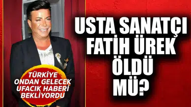 Usta Sanatçı Fatih Ürek’in Sağlık Durumu Gündemde