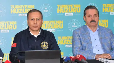 İçişleri Bakanı Yerlikaya, Artvin'deki "Türkiye'nin Huzuru Toplantısı" Sonrası Açıklamalarda Bulundu