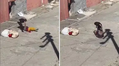 Eskişehir'de Sokak Ortasında Kadına Şiddet Olayı