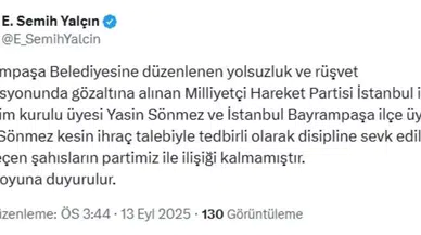 MHP'den Gözaltına Alınan İsimlere İlişkin Açıklama