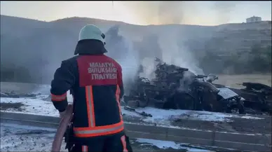Malatya'da Gübre Yüklü TIR Kazası: Akşam Saatlerinde Meydana Geldi