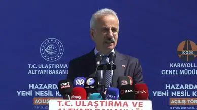 Bakan Uraloğlu: Hazardağlı Yeni Nesil Kavşağı, modern ulaşım anlayışımızın göstergesidir