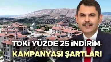TOKİ Yüzde 25 İndirim Kampanyası Başlıyor