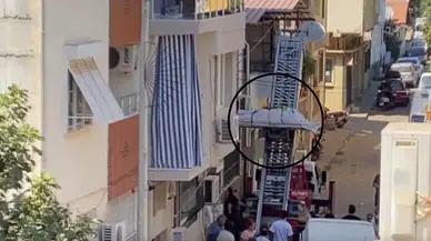 Aydın'da Aşırı Kilolu Bir Bireyin Cenazesi Eşya Asansörüyle Taşındı