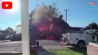 California'da Doğal Gaz Patlaması: 6 Yaralı, 3 Ev Yıkıldı