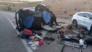 Malatya-Kayseri Karayolunda Korkunç Kaza: 4 Ölü, 2 Yaralı