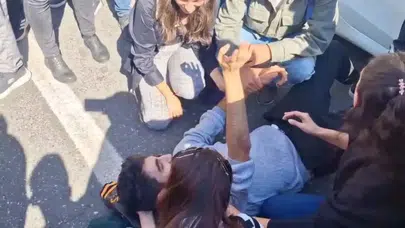 Diyarbakır'da Rojin Kabaiş Anısına Düzenlenen Yürüyüşte Kaza