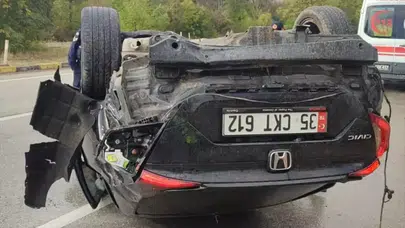 Karabük'te Trafik Kazası: Sürücü Yaralandı