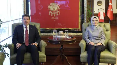 Bakan Göktaş ve Bakan Tunç Ankara'da Bir Araya Geldi