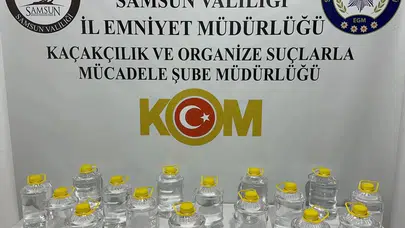 Samsun'da Kaçakçılık Operasyonu: İki Şüpheli Gözaltına Alındı