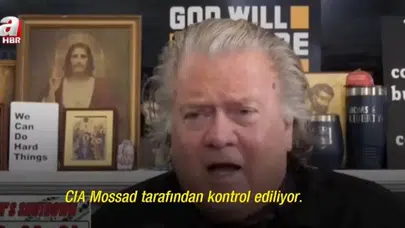 Steve Bannon’dan İsrail’e Sert Eleştiriler: CIA ve MOSSAD İlişkisi
