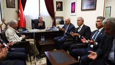 TBMM Başkanı Numan Kurtulmuş'tan Taziye Ziyareti