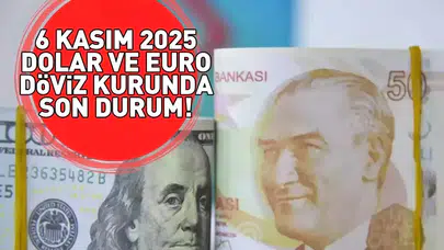Dolar ve Euro Alış - Satış Fiyatı Canlı Takip Ekranı 6 Kasım 2025