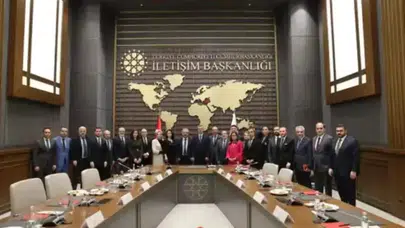 TBF Heyeti İletişim Başkanı Duran'ı Ziyaret Etti