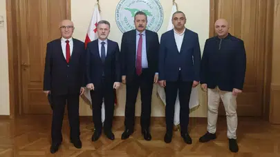 Türkiye-Gürcistan Dostluk Grubu Gürcistan'da Resmi Temaslarda Bulundu