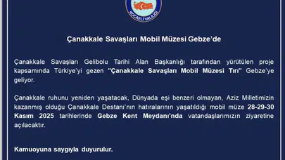 ÇANAKKALE RUHU MÜZE İLE BULUŞTU