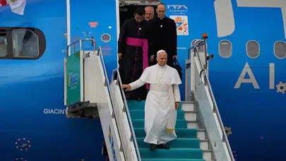 Papa 14. Leo Türkiye'ye Geldi