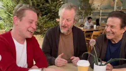 Evde Tek Başına Oyuncuları 35 Yıl Sonra Buluştu