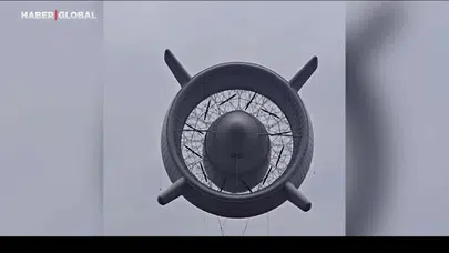 Çin'de Uçan Rüzgar Türbinleri Elektrik Üretiyor