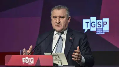 Gençlik ve Spor Bakanı Osman Aşkın Bak, TGSP'nin 5. Olağan Genel Kurulunda Açıklamalarda Bulundu