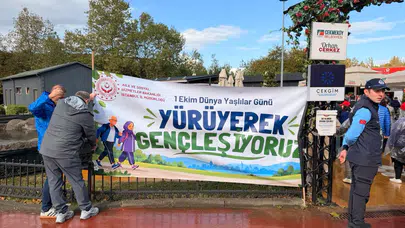 81 ilde aynı anda adım attılar: Yürüyerek Gençleşiyoruz