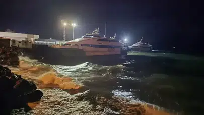 Marmara'da ulaşımı vuran fırtına: BUDO'dan 8 sefer için iptal kararı