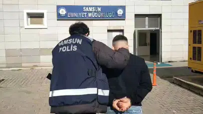 Samsun'da 15 Yıl 3 Ay Hapis Cezası Olan Firari Hükümlü Yakalandı