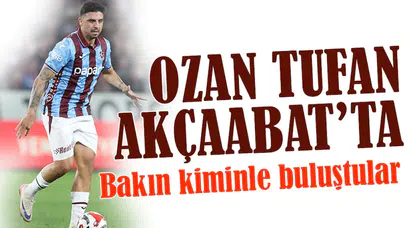 Ozan Tufan ve Eşi Rojin Tufan, Akçaabat’ta Tarihi Bir Buluşma Gerçekleştirdi