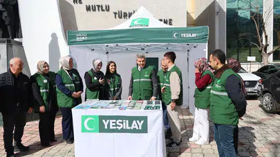 Artvin'de bağımlılıkla mücadele için yeşilay gönüllüleri bilgilendirme etkinliği düzenledi mi?