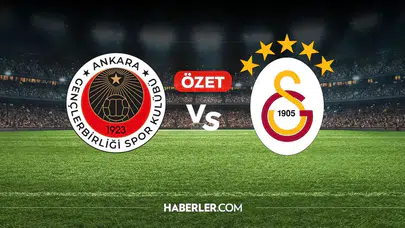 Başkentte nefes kesen mücadele: Galatasaray deplasmanda hata yapmadı