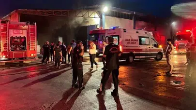 Kahramanmaraş'ta korkutan alevler: Tekstil fabrikasında büyük panik
