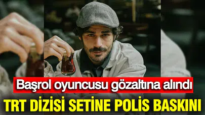 Setin ortasında beklenmedik gelişme: Ünlü oyuncu emniyete götürüldü