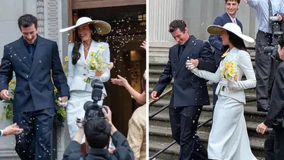 Dünyaevine girdiler: Dua Lipa ve Callum Turner’dan sürpriz Londra nikahı