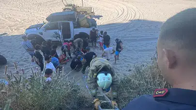 Gökyüzü keyfi kabusa döndü: Çatalca’da kayalıklara çakılan paraşütçüler için seferberlik