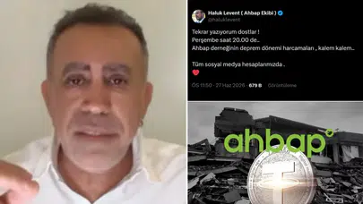 Haluk Levent'ten veda kararı: AHBAP'taki görevini bırakacağını açıkladı