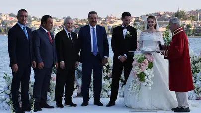 Sahalardaki başarısını özel hayatına taşıdı: İsmail Yüksek dünya evine girdi