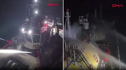 Karadeniz’de korku dolu anlar: Saldırıya uğrayan tanker Trabzon’a demir attı