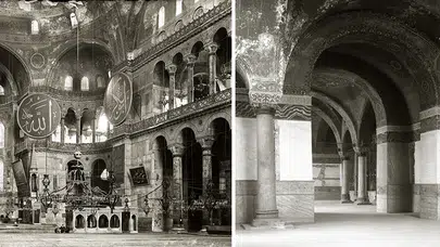 Ayasofya’nın 17 asırlık hafızası gün yüzüne çıktı: Görülmemiş kareler bu kitapta!