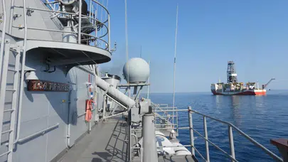 Mavi Vatan'da güvenlik kalkanı: Sondaj filosu güvence altında