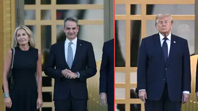 Külliye'deki zirve resepsiyonunda Mehteran sürprizi: Liderlerin marşlara verdiği tepkiler objektiflere yansıdı
